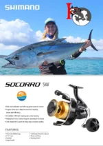 چرخ ماهیگیری اسپینینگ Shimano مدل Socorro SW 10000 SW - تصویر 4